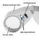 Компактна сгъваема лупа с LED осветление 40X 25мм - Перфектна за детайлна работа
