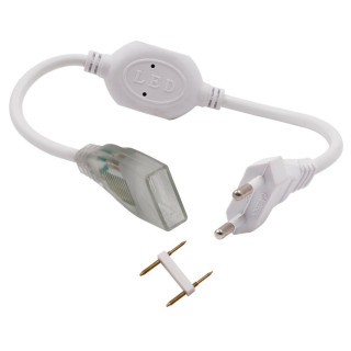 Захранващ кабел 220V за LED лента 5730 и 2835 - Надеждно свързване