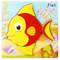 Играчка 3D пъзел Fish за деца