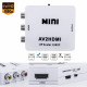 Адаптер AV към HDMI конвертор за видео и аудио - висококачествен сигнал