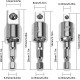Въртящи адаптори за винтоверт - 1/4, 3/8, 1/2