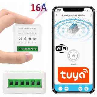 Компактен WiFi смарт модул за управление на осветление и ел. уреди