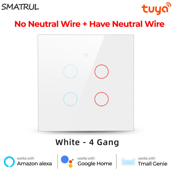 Ключ за осветление с WiFi и тъч бутони