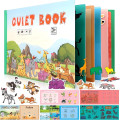 Монтесори Quiet Book за забавление и обучение