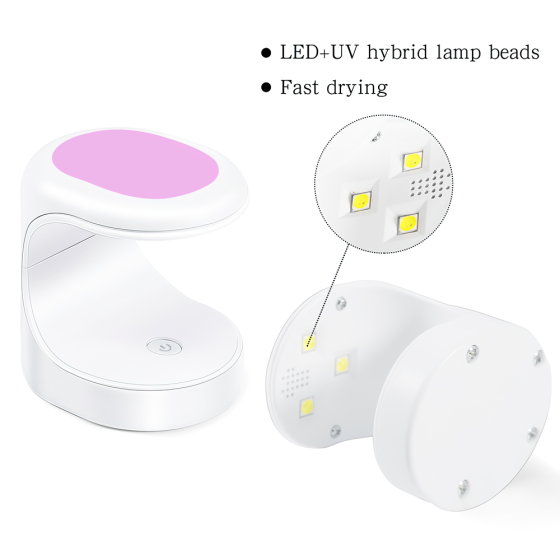 Лампа за сушене на нокти 16W UV LED лампа Мини преносима - Купи сега