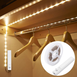 LED лента с PIR датчик за движение - автоматично осветление - Купи сега